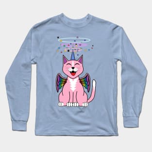 Pink kittycorn Long Sleeve T-Shirt